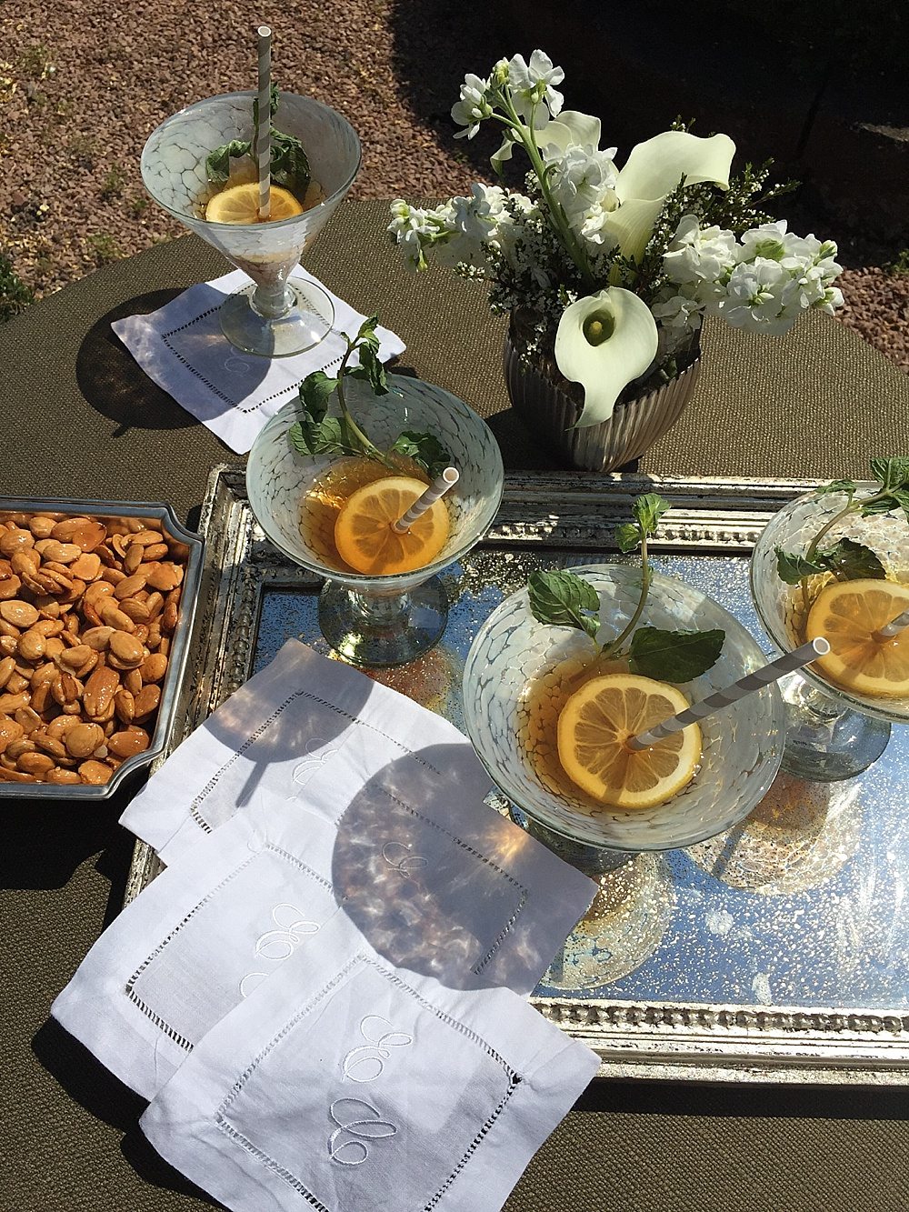 Backyard Wandering with TST Glassware